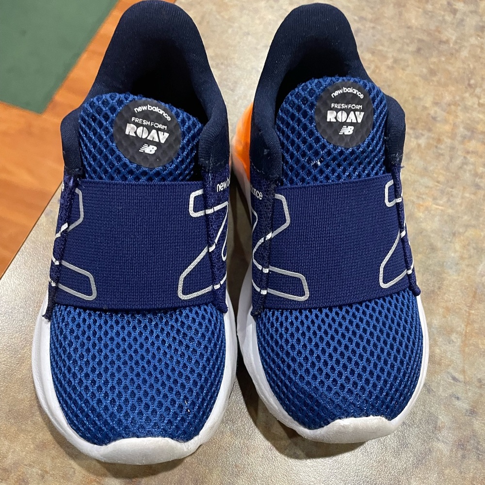 New Balance, toddler sized 7 ROAV, slip ons